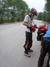 2011年骑行青藏线唯一没有搭车、推行的女生骑行日记 青藏线搭车炮火
