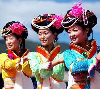 西藏风情---藏族的婚俗 藏族婚俗一女供多夫