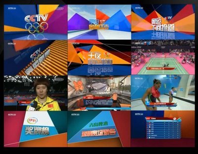 伦敦奥运CCTV奥运频道包装 cctv奥运频道