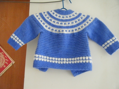 男童POLO衫的制作超多制作过程图 手工编织男童开衫