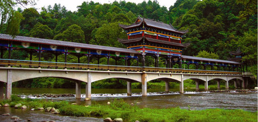 全国最大的侗族风雨桥 侗族的风雨桥