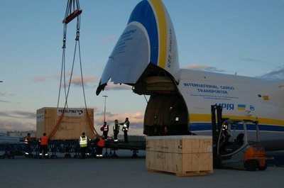 空中巨无霸An-225在汉堡 超级巨无霸汉堡