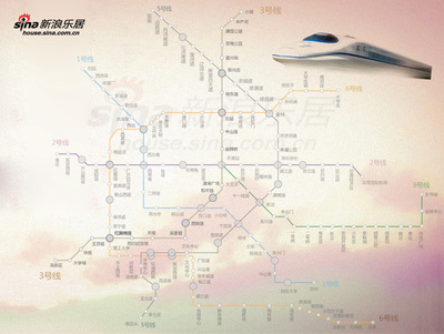 天津地铁三号线路线图 天津地铁3号线线路图