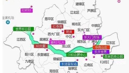 中文版首尔旅游地图汇总 首尔旅游地图中文版