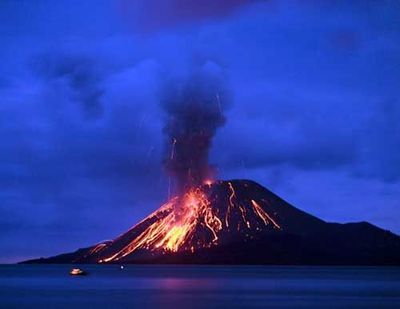 印尼火山喷发【39P】 日本著名火山喷发