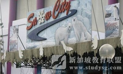 新加坡Cityhall附近游览 新加坡snow city