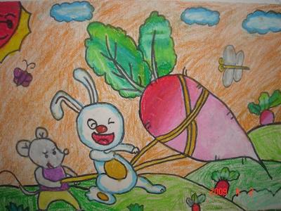 小白兔找萝卜 小白兔小猴