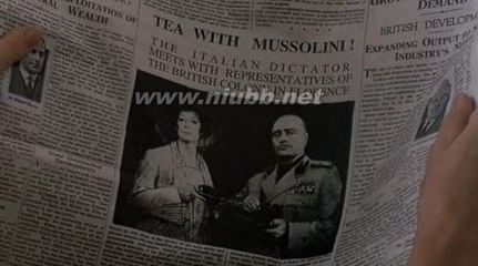 《与墨索里尼喝茶》：古董女人与翡冷翠(组图)