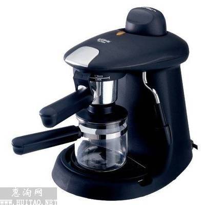 咖啡机:高压蒸汽咖啡机的使用方法~