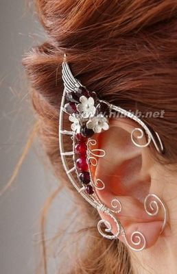 【精灵耳环】俄罗斯设计师СофьяПавлова的手工耳饰作 耳环耳饰