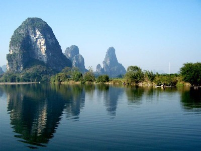 欣赏名师王文丽的《桂林山水》 桂林山水图片