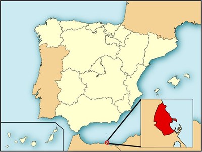 北非Ceuta休达之行-遭遇摩洛哥骗子 北非摩洛哥地图