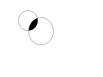 求两圆的相交面积 两个圆相交求阴影面积
