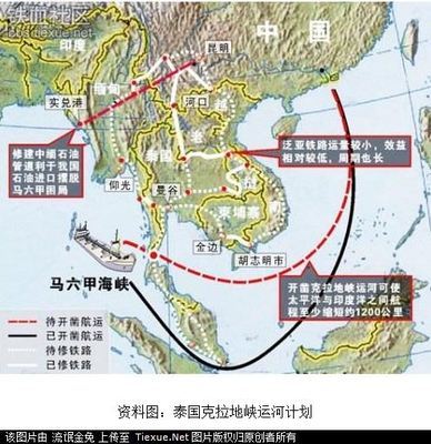 好消息！中国撇开马六甲开凿泰国克拉运河 – 铁血网 京杭大运河开凿的年代