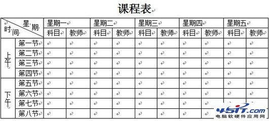 Word2003表格制作 在电脑上怎么制作表格