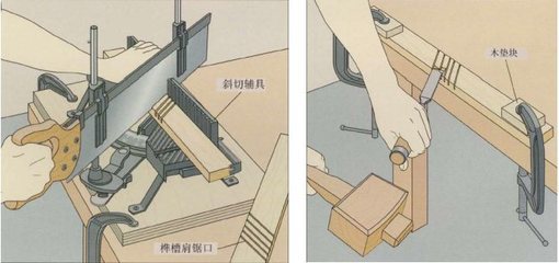 木工接合手册3-搭接榫、搭口榫、齿槽及槽榫接合 木工榫槽机价格