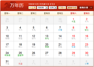 [转载]使用周易万年历查询生日天干地支的形式？ 天干地支多少年一轮回