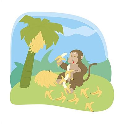 猴子吃香蕉 猴子吃香蕉为什么
