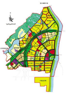 2009年广州金沙洲居住新区规划 广州金沙洲楼盘
