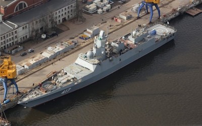 俄罗斯海军22350型多用途护卫舰 俄罗斯22350护卫舰