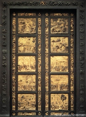 LorenzoGhiberti洛伦佐·吉贝尔蒂“天堂之门” ghiberti