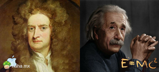 爱因斯坦和牛顿，谁对物理学的贡献大啊？ 牛顿与爱因斯坦