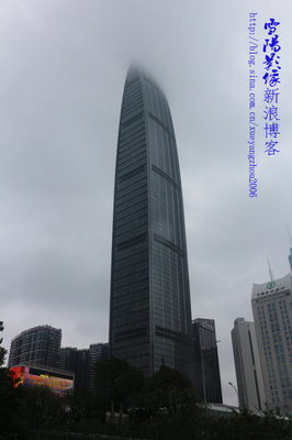 深圳景点：京基100摩天楼　金融中心世界级 广州国际金融中心