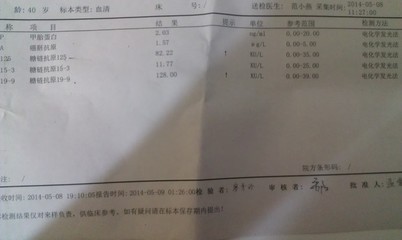 癌胚抗原（CEA） 癌胚抗原多少才算癌症