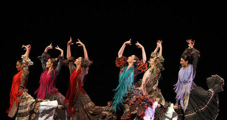 西班牙民族舞蹈---弗拉门戈 西班牙民族舞蹈