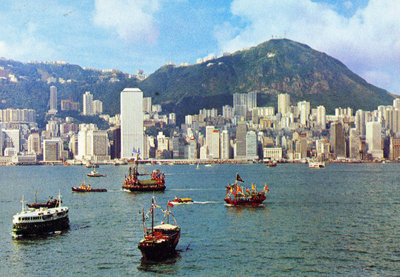 罕见老照片：1982年的香港（图）