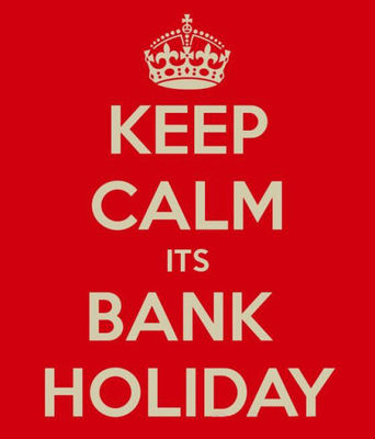 bankholiday不是银行节，是公共假期 summer bank holiday
