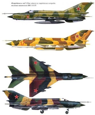 米格战机家族大全（之一）——米格-1至米格-21（组图） 米格战斗机家族