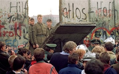 柏林墙是如何被推倒的 推倒柏林墙 博客