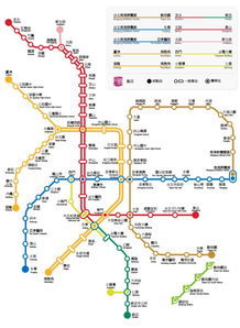 【台湾】台北捷运和公交车 2016台北捷运线路图