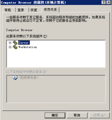 computerbrowser服务无法启动错误1068依存服务或组无法启动 computer browser修复