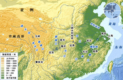 长江黄河发源地 黄河的发源地和入海口