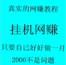 月赚上万元，全自动挂机软件！刷广告的网赚项目！ 广告联盟挂机软件