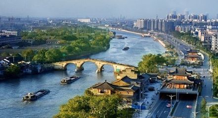 大运河上的那些古镇啊（一） 京杭大运河上儿童画