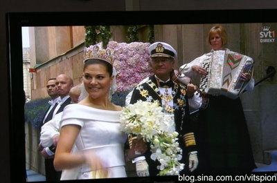 瑞典女王储大婚部分电视转播第二辑 瑞典王储