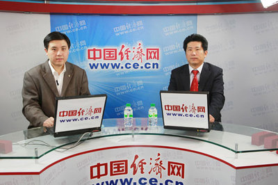 铜陵有色集团公司董事长杨军接受安徽电视台记者采访 杨军 有色