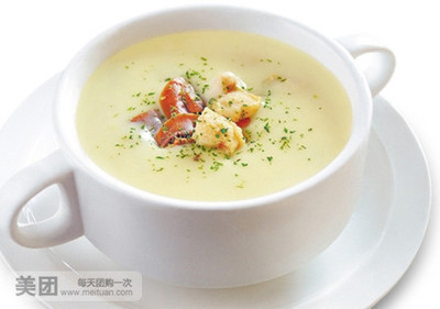几乎人人都喜欢的海鲜奶油浓汤SeafoodChowder 奶油蘑菇浓汤的做法