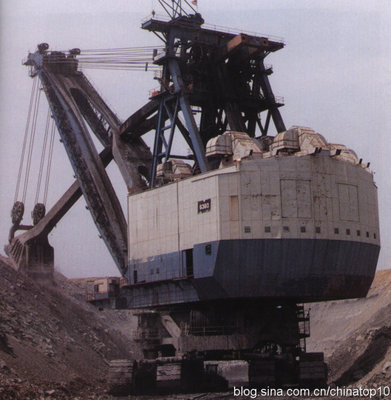 世界最大级别挖掘机——太原重工WK-75型矿用电铲 矿用液压挖掘机