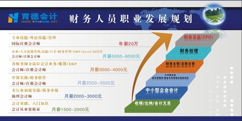 财务人员的职业生涯规划 财务职业发展规划