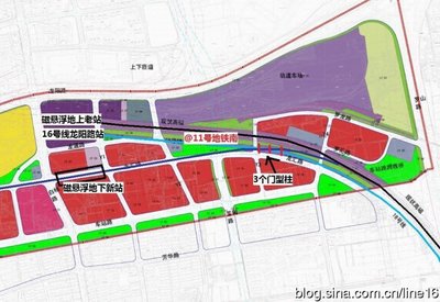 浦东虹桥两大机场间规划快轨经过迪士尼、世博CBD、上海南站全程约 浦东机场去迪士尼