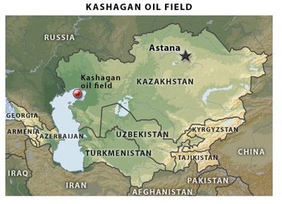 里海大油田：哈萨克斯坦卡沙甘油田