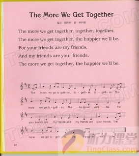 Themorewegettogether歌词 when we get together