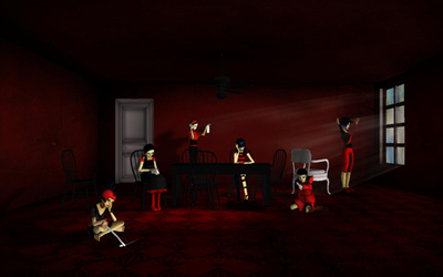 原版小红帽——血径迷踪游戏寓意 小红帽的英文版原版