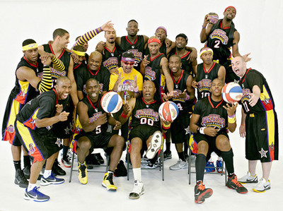 美国哈林花式篮球表演 美国哈林巫师篮球队