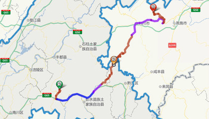 重庆黔江到张家界自驾车路线 重庆到张家界路线