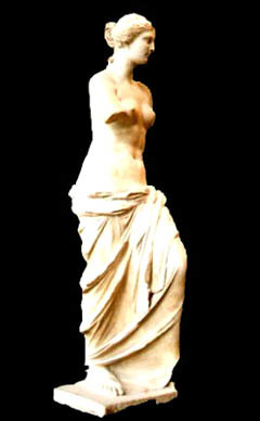 断臂女神维纳斯雕像赏析 断臂女神维纳斯